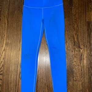 Fabletics Women’s Leggings Small Blue 3/4 Length